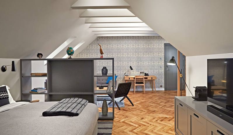 Canopy by Hilton - Loft Suite Bedroom Full View